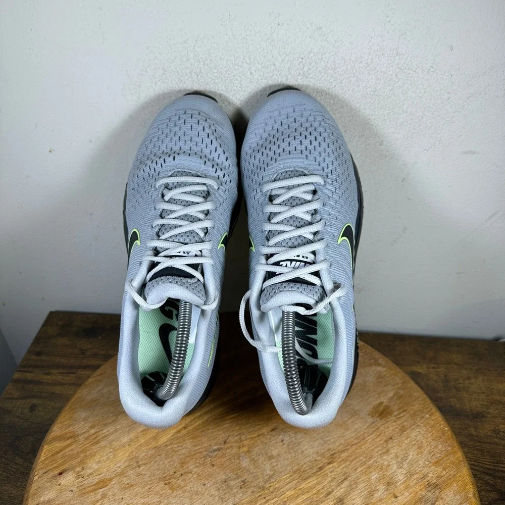 Nike Air Max 2017 Men Shoes Wolf Gray Neon Size 8 849559-012 - Picture 6 of 8